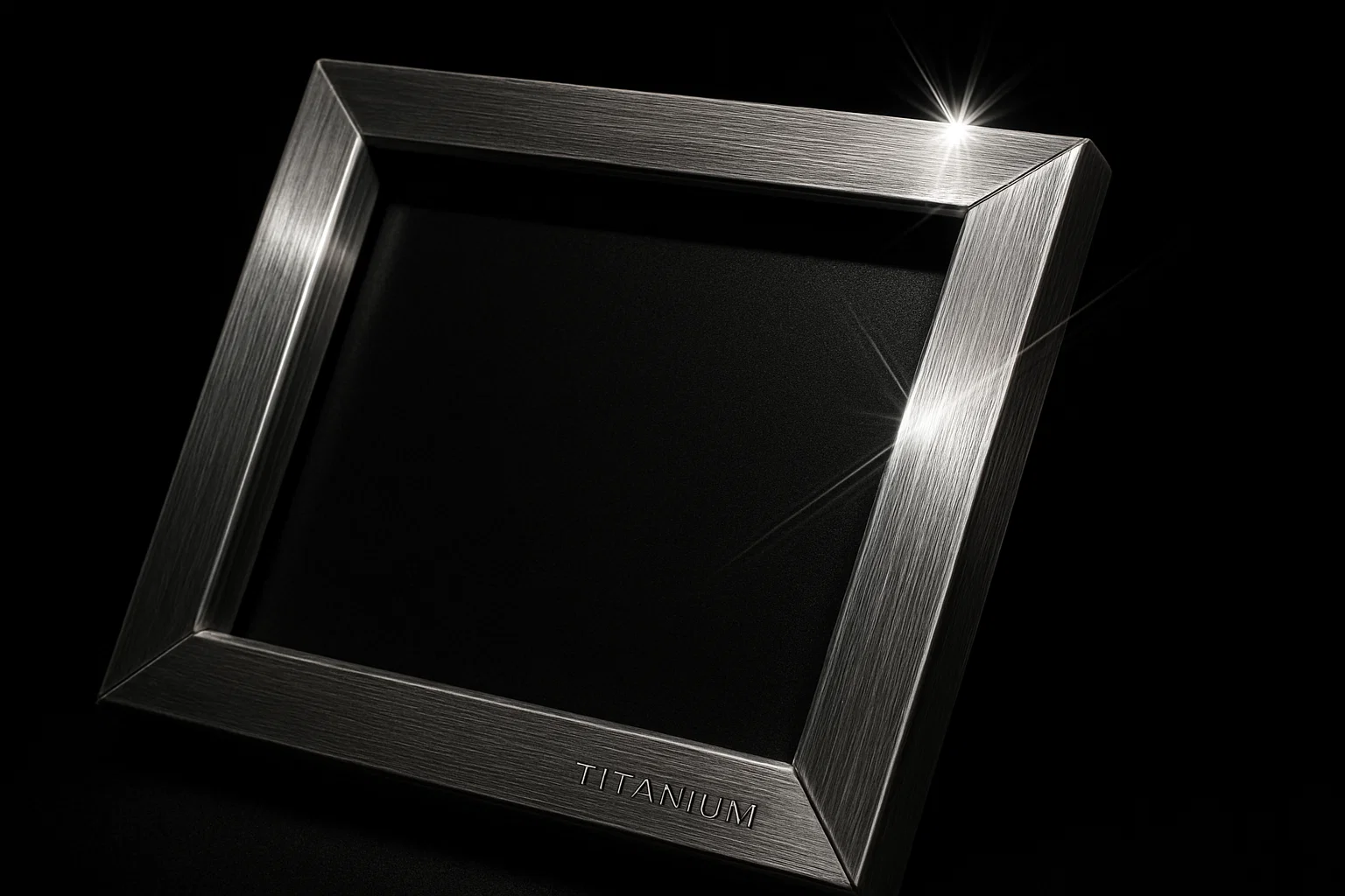 Titanium Frame Detail